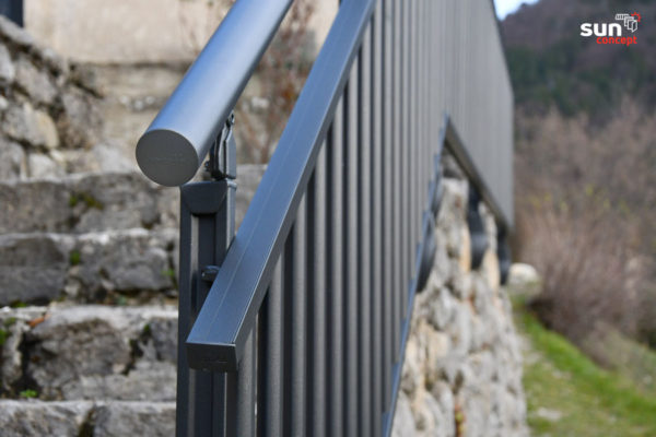 Garde-corps d'escalier