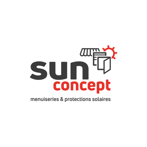 Logo sun concept